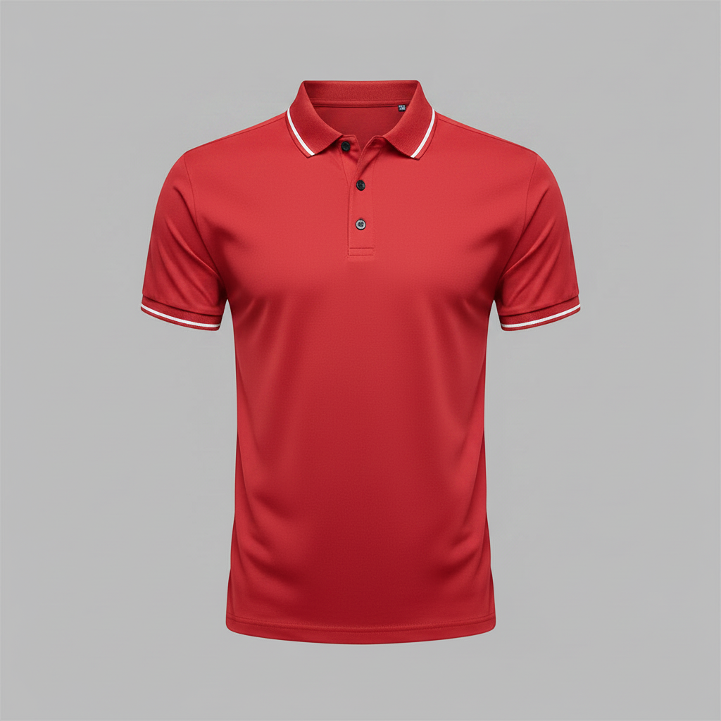 Men's Slim Fit Short Sleeve Polo Shirt | Casual Wear