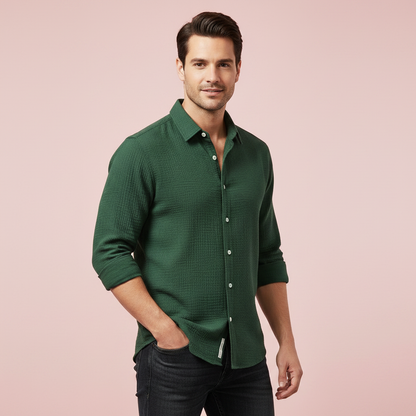 Men's Casual Button Down Shirt | Summer Style