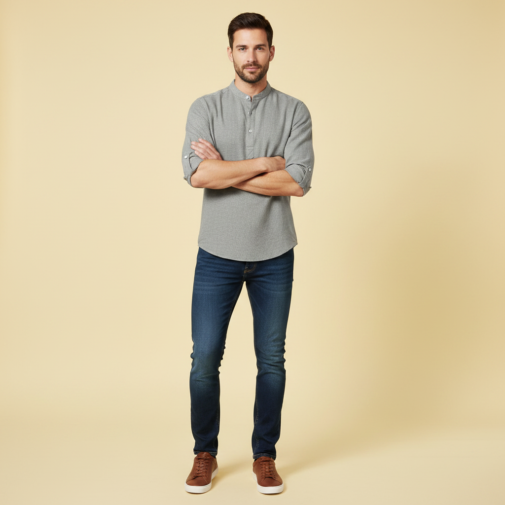 Men's Casual Half Sleeve Shirt | Stylish Everyday Wear