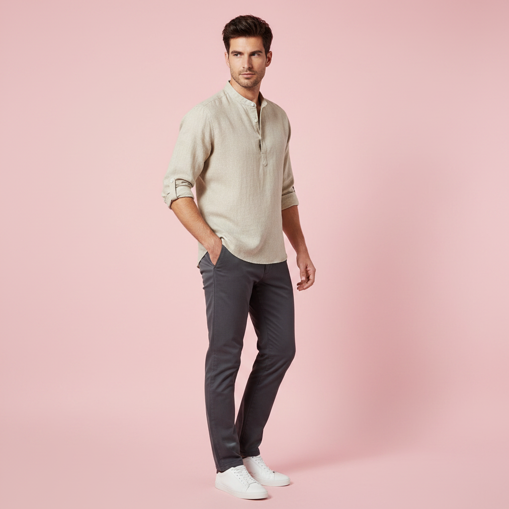 Men's Casual Half Sleeve Shirt | Stylish Everyday Wear