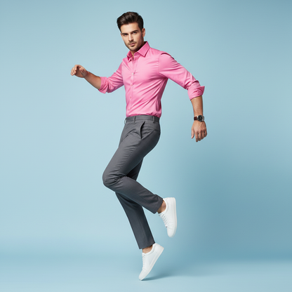 Samuel | Men's Long Sleeve Casual Shirt