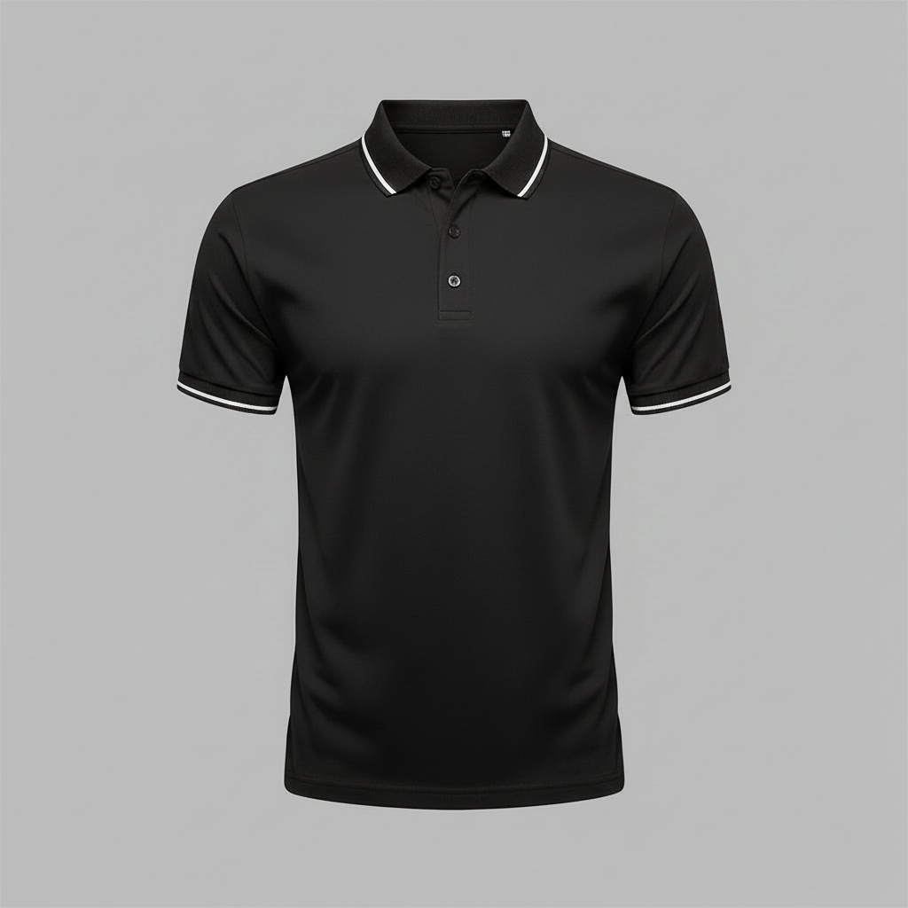 Men's Slim Fit Short Sleeve Polo Shirt | Casual Wear