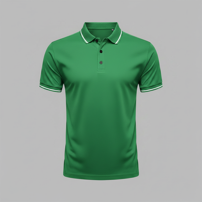 Men's Slim Fit Short Sleeve Polo Shirt | Casual Wear