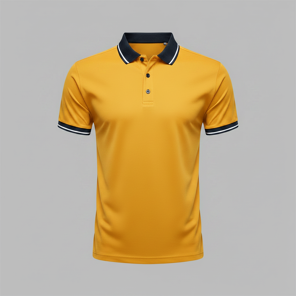 Men's Slim Fit Short Sleeve Polo Shirt | Casual Wear