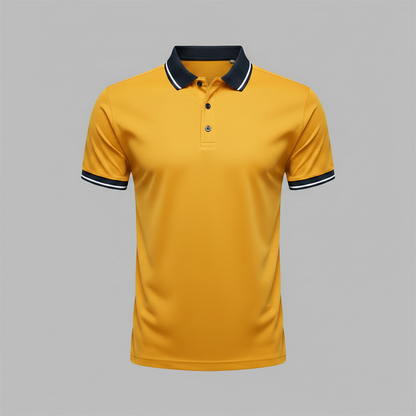 Men's Slim Fit Short Sleeve Polo Shirt | Casual Wear
