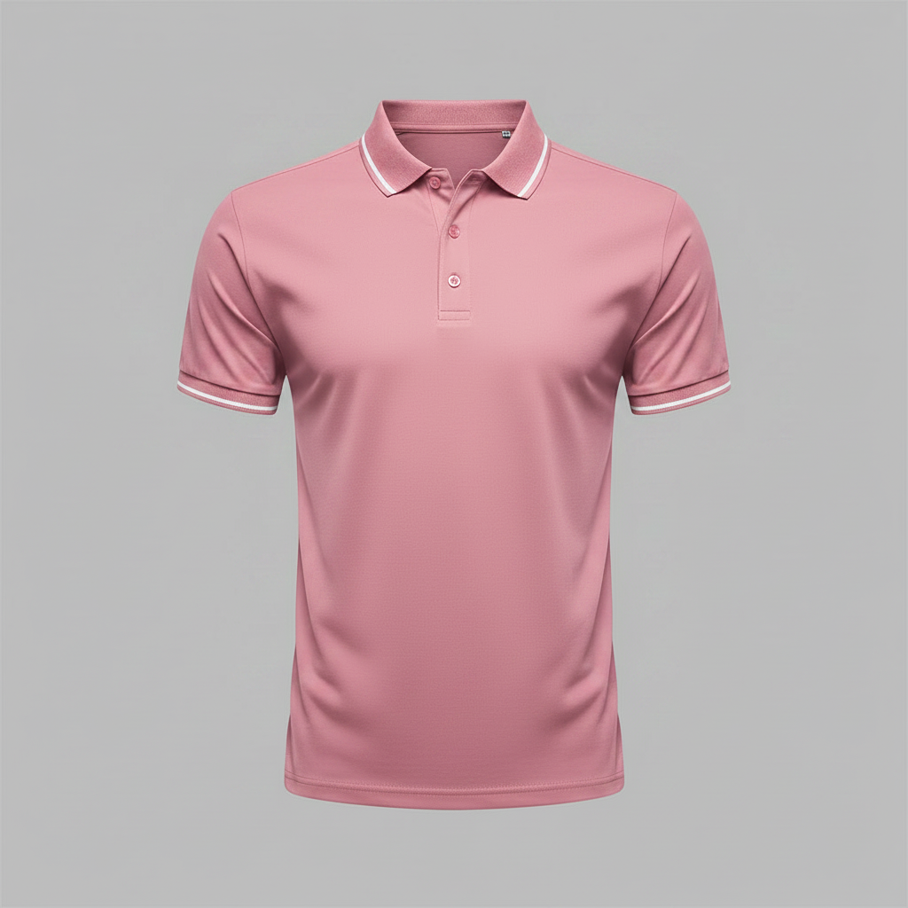 Men's Slim Fit Short Sleeve Polo Shirt | Casual Wear