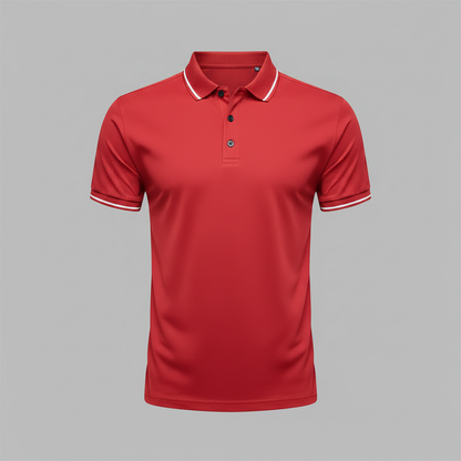 Men's Slim Fit Short Sleeve Polo Shirt | Casual Wear