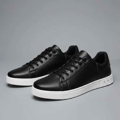 Men's Lace-Up Low-Top Sneakers | Casual Trainers