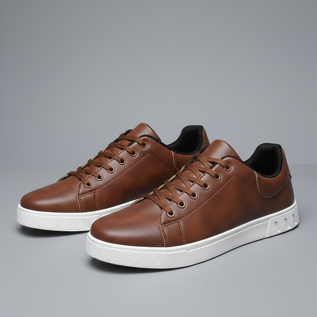 Men's Lace-Up Low-Top Sneakers | Casual Trainers