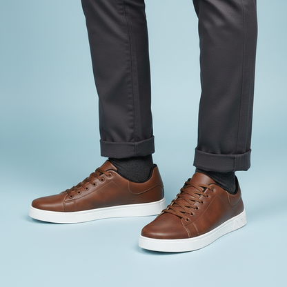 Men's Lace-Up Low-Top Sneakers | Casual Trainers