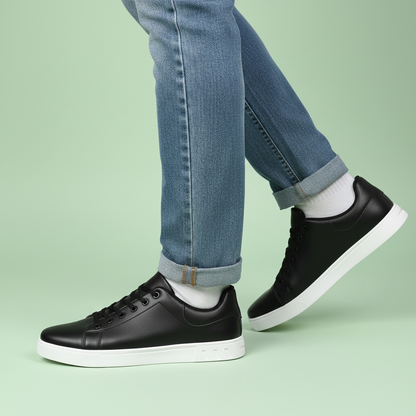 Men's Lace-Up Low-Top Sneakers | Casual Trainers