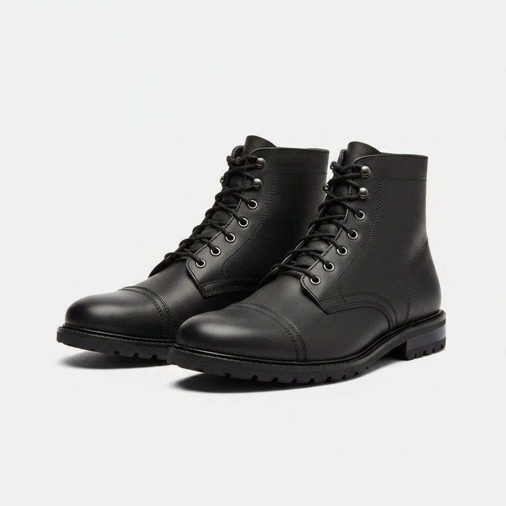 Men's Classic Ankle Boots | Durable Lace-Up Work Footwear