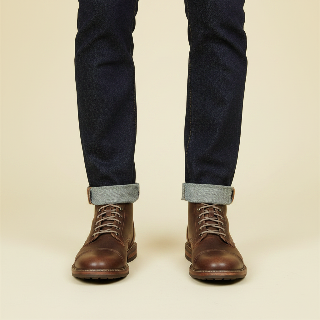 Men's Classic Ankle Boots | Durable Lace-Up Work Footwear