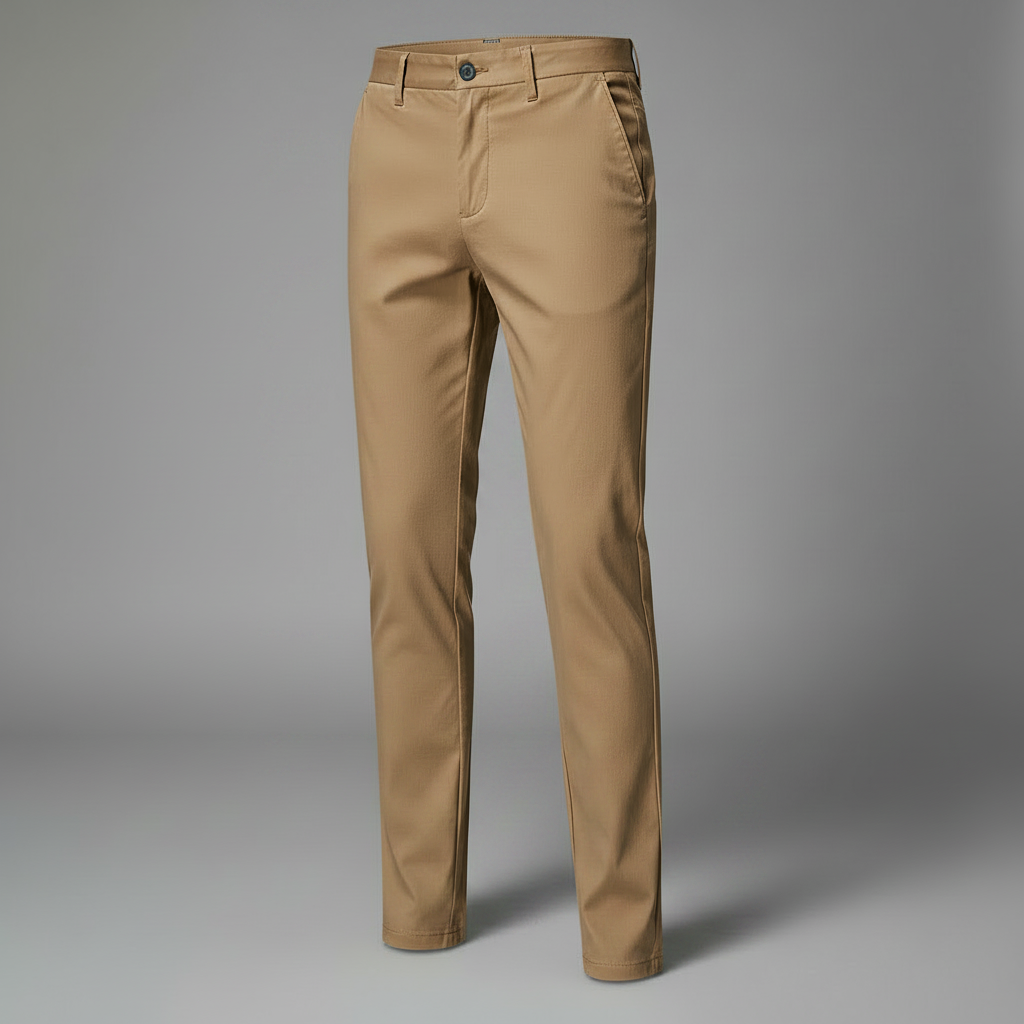 Saul | Men's Slim Fit Trousers Chinos in Stretch Fabric