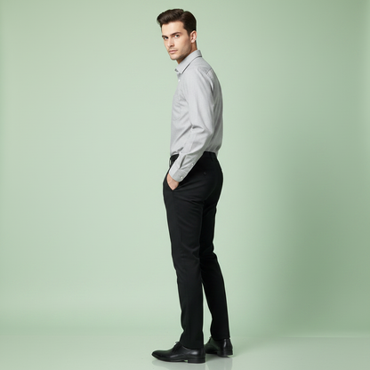 Saul | Men's Slim Fit Trousers Chinos in Stretch Fabric