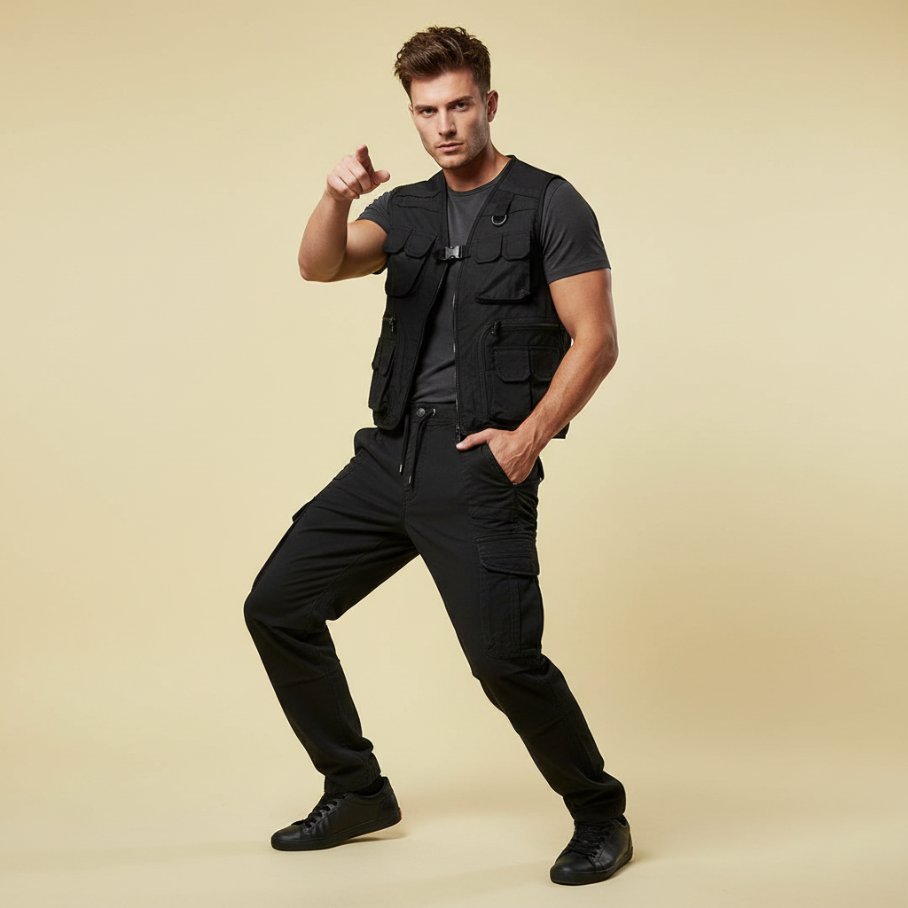 Men's Tactical Cargo Pants | Multi-Pocket Outdoor Trousers