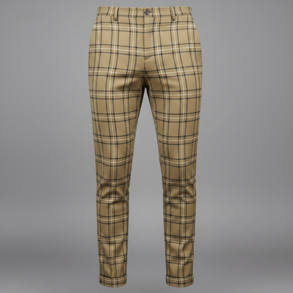 Sasha Checked Chino Pants | Men's Pants