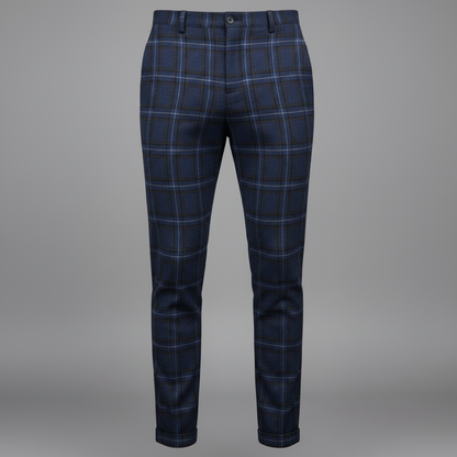 Sasha Checked Chino Pants | Men's Pants