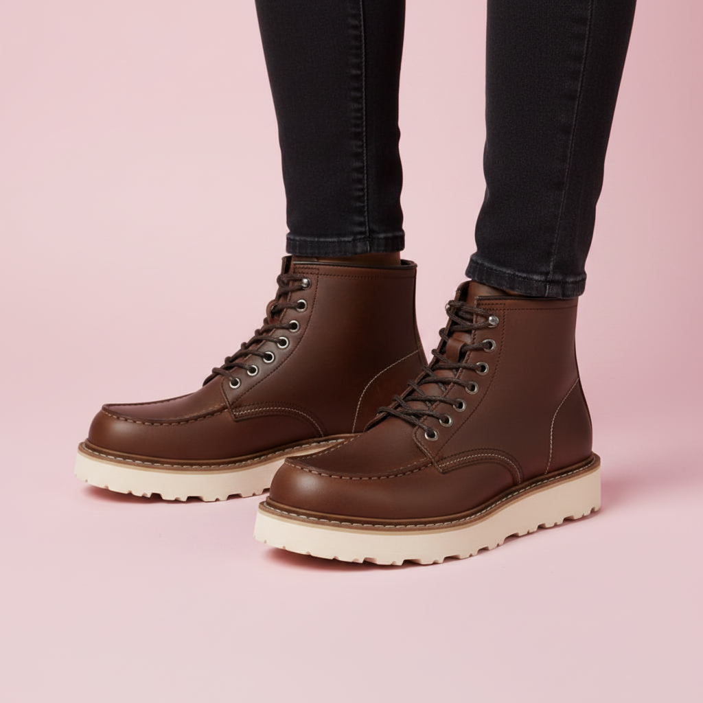 Men's Lace-Up Ankle Boots | Durable Fashion Footwear