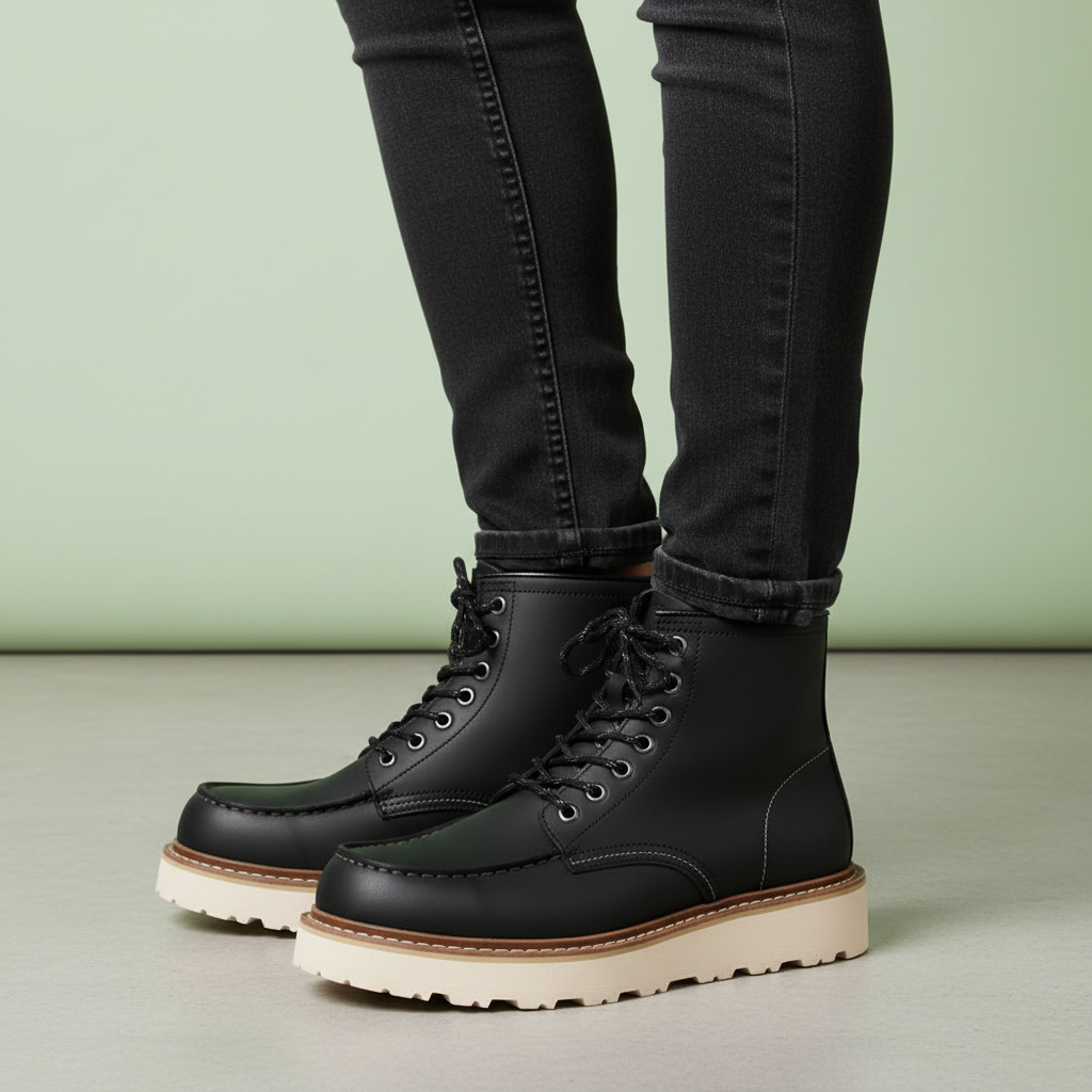 Men's Lace-Up Ankle Boots | Durable Fashion Footwear