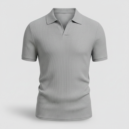 Men's Waffle Polo Shirt | Casual Summer Polo Shirts
