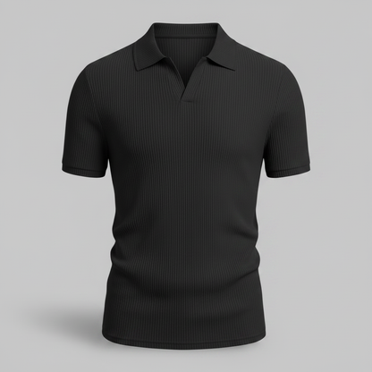 Men's Waffle Polo Shirt | Casual Summer Polo Shirts