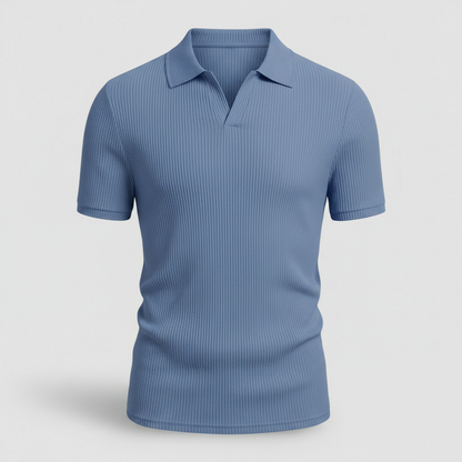 Men's Waffle Polo Shirt | Casual Summer Polo Shirts